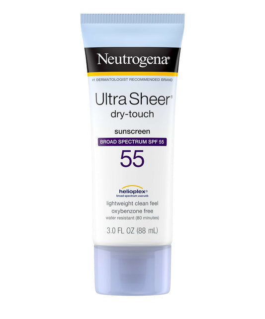 Ultra Sheer Dry-Touch Sunscreen Broad Spectrum SPF 55 88ml Neutrogena