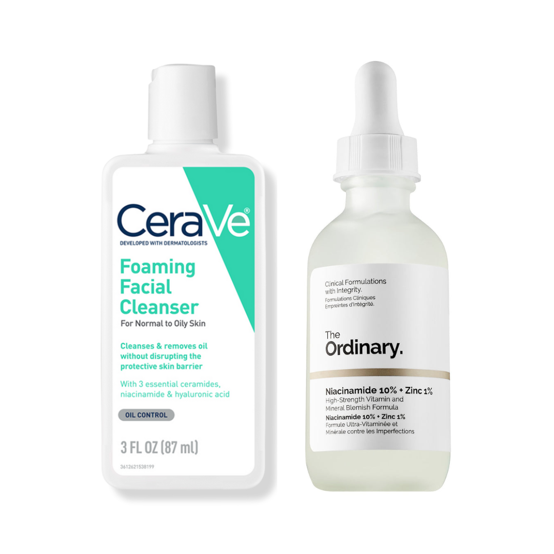 Kit Piel normal a Grasa The Ordinary y Cerave