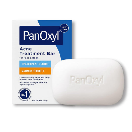 Barra de tratamiento para el acné PanOxyl con 10 % de peróxido de benzoilo, 4 oz