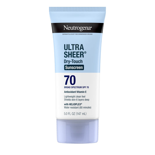 Neutrogena Ultra Sheer Dry-Touch SPF 70 Sunscreen Lotion