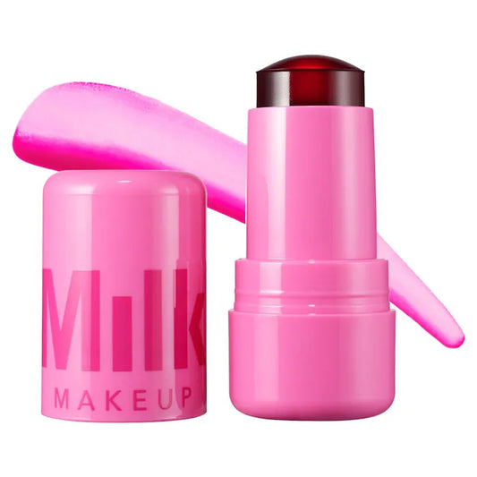 Milk Makeup
Cooling Water Jelly Tint Lip + Cheek Blush Stain - Burst - Poppy Pink